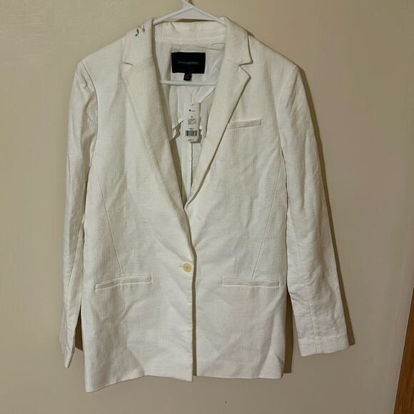 Banana Republic cream blazer Jacket size 8 nwt